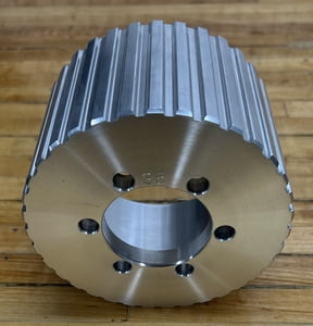 Weiand 7029-35 1/2" 35 tooth blower pulley 3"