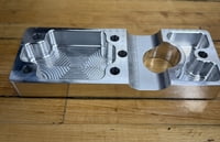 A-Body Mopar Offset Master Cylinder Adapter Billet