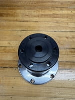 Weiand Polished Blower Snout 4 13/16" length 2 1/4" Register