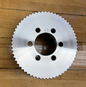 Weiand W7109-61 8mm 61 tooth blower pulley 3"