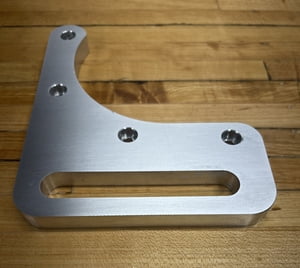 Weiand Blower Idler Plate Satin W7176-0007-2