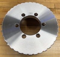 Weiand 7029-38 1/2" 38 Tooth Blower Pulley 3"
