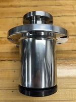 Weiand Polished Blower Snout 4 13/16" length 2 1/4" Register