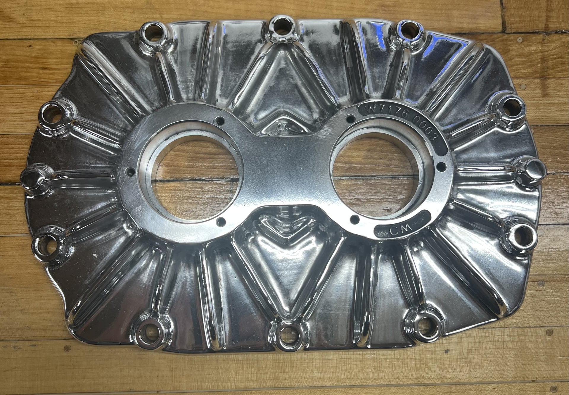 ウレロー Weiand W7176-0003P Blower Bearing Plate - JR1 Racing Oil